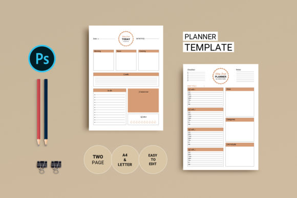 Download Printable Blogger Planner Template - Blog Collection