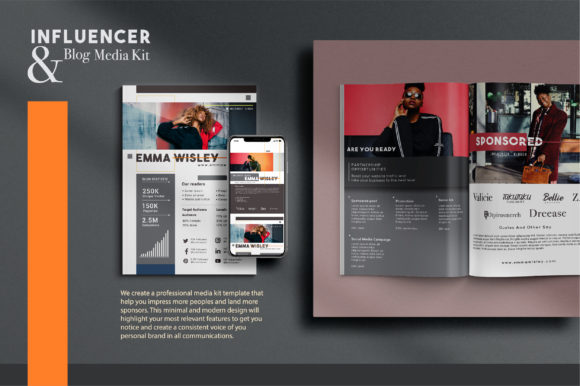 Download Influencer &amp; Blogger Media Kit - Blog Collection